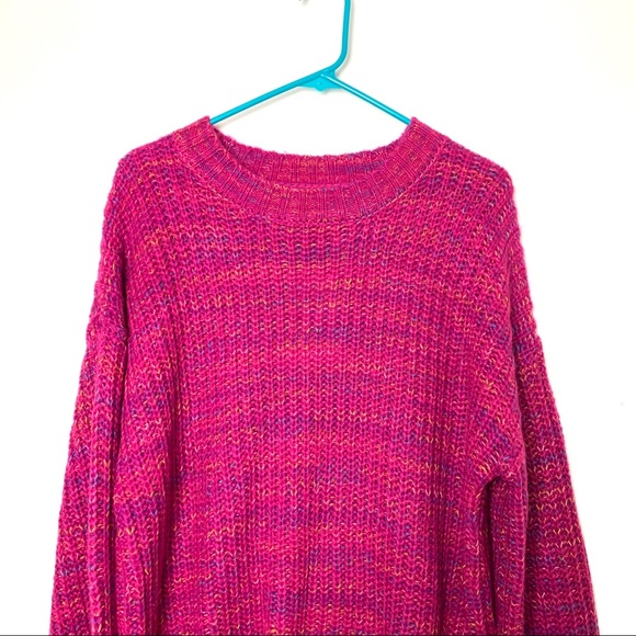 Band of Gypsies Glacee Ribbed Mock Neck Sweater - Picture 6 of 8